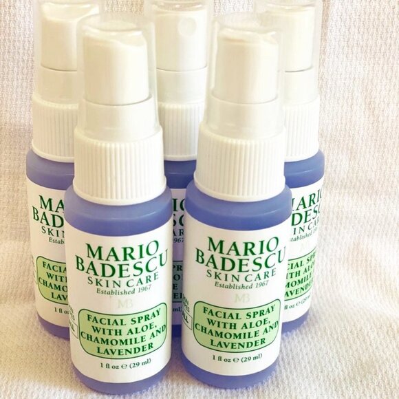 8 Mario Badescu Facial Spray Aloe Chamomile and Lavender Mist 1oz Bottles NEW - Picture 1 of 2